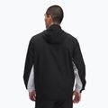 Jacke Herren Under Armour Rival Woven Windbreaker black/black/white 2