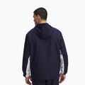 Jacke Herren Under Armour Rival Woven Windbreaker midnight navy/midnight navy/white 2