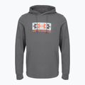 Hoodie Sweatshirt Herren Under Armour Rival Terry Logo castlerock/mod gray/fire 3