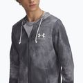 Hoodie Sweatshirt Herren Under Armour Rival Terry Printed FZ castlerock/onyx white 3