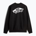Herren Vans Style 76 II Loose Ft Crew schwarz/weißes Sweatshirt 2