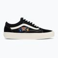 Vans Old Skool schwarz floral Schuhe 2