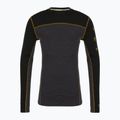 Thermo-Longsleeve Herren Smartwool Classic Thermal Merino Base Layer Colorblock Crew Boxed charcoal/honey gold 4
