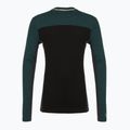 Thermo-Longsleeve Herren Smartwool Classic Thermal Merino Base Layer Colorblock Crew Boxed twilling blue/black 3