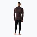 Herren Thermo-Sweatshirt Smartwool Classic Thermal Merino Base Layer 1/4 Zip Boxed in der Farbe Mink Color Shift 2