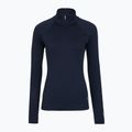 Damen-Funktionssweatshirt Smartwool Classic Thermal Merino Base Layer 1/4 Zip Boxed deep navy