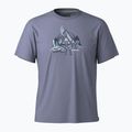 Trekking Shirt Herren Smartwool Alpine A-Frame Graphic Tee nightfall blue