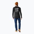 Longsleeve Herren Smartwool Merino Hemp Blend Gear Up Graphic black heather 2