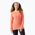 Damen-Thermoaktivshirt Smartwool Merino 250 Baselayer Crew Boxed coral reef