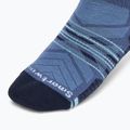Smartwool Hike Light Cushion Mountain Pattern Crew Socken nightfall blue 3