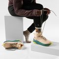 Socken Smartwool Hike Targeted Cushion Bear Stripe Mid Crew ash 2
