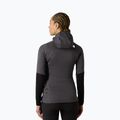 Damen-Hoodie The North Face Polartec Powergrid Stormgap Hoodie anthracite grey/black 3