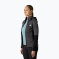 Damen-Hoodie The North Face Polartec Powergrid Stormgap Hoodie anthracite grey/black 4