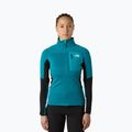 Damenpullover The North Face Polartec Powergrid Stormgap Anthrazitgrau/TNF Schwarz