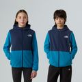 Fleece Hoodie Sweatshirt Kinder The North Face Teen Glacier Full Zip Hoodie dusk blue/summit navy 3