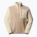 Herren The North Face Yumiori 1/4 Zip Sweatshirt pilzgrau/kies/mokkabraun 4