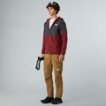 Hoodie Sweatshirt Herren The North Face Glacier Heavyweight Full Zip HD sumac/asphalt grey 2