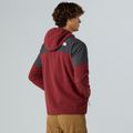 Hoodie Sweatshirt Herren The North Face Glacier Heavyweight Full Zip HD sumac/asphalt grey 3