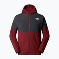 Hoodie Sweatshirt Herren The North Face Glacier Heavyweight Full Zip HD sumac/asphalt grey 5