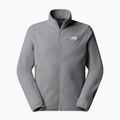 Fleece Hoodie Sweatshirt Herren The North Face Glacier Fleece mid grey heather 5
