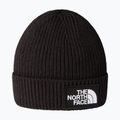 Kinder-Wintermütze The North Face Baby Logo Box Beanie tnf black