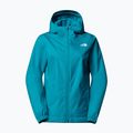 Damen Regenjacke The North Face Quest deep teal 5
