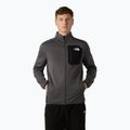 Hoodie Sweatshirt Herren The North Face Crest Fz anthracite grey/black