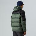Men's The North Face Diablo Down 2.0 Hoodie Schulter Nebel/schwarz Heidekraut Daunenjacke 3
