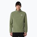 Fleece Hoodie Sweatshirt Herren The North Face Glacier Fleece 1/4 Zip bark mist