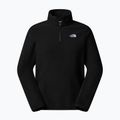 Fleece Hoodie Sweatshirt Herren The North Face Glacier Fleece 1/4 Zip black 3