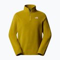 Fleece Hoodie Sweatshirt Herren The North Face Glacier Fleece 1/4 Zip deep dijon 4