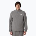Fleece Hoodie Sweatshirt Herren The North Face Glacier Fleece 1/4 Zip mid grey heather
