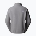 Fleece Hoodie Sweatshirt Herren The North Face Glacier Fleece 1/4 Zip mid grey heather 5