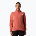 Fleece Hoodie Sweatshirt Damen The North Face Glacier Fleece mars dust