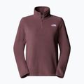 Fleece Hoodie Sweatshirt Damen The North Face Glacier Fleece 1/4 Zip tawny quartz 4