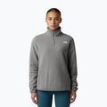 Damen-Fleece-Sweatshirt The North Face Glacier Fleece 1/4 Zip mittelgrau heather
