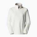 Fleece Hoodie Sweatshirt Damen The North Face Glacier Fleece 1/4 Zip white dune 4