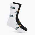 Socken The North Face Everyday Crew Logo 2 Paar schwarz/summit gold