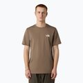 Herren The North Face Simple Dome mokkabraun t-shirt