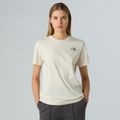 The North Face Frauen Box Nse entspannt weiß dune / Schiefer Moos t-shirt
