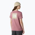 Frauen-T-Shirt The North Face Box Nse Entspannt Nostalgie Rose/Kies 2
