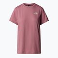 Frauen-T-Shirt The North Face Box Nse Entspannt Nostalgie Rose/Kies 4
