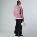 Damenpullover The North Face Connect Relaxed Crew Graphic Nostalgia Rose 3