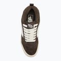 Vans Knu Skool Schwein Wildleder Kohle braun Schuhe 5
