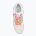 Vans Knu Skool übergroße Spitze weiß/blaue Schuhe 5