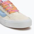 Vans Knu Skool übergroße Spitze weiß/blaue Schuhe 7