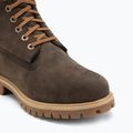 Herrenschuhe Timberland Premium 6 Inch Lace Up Waterproof dark brown nubuck/olive 7
