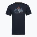 Shirt Herren Smartwool Peak Bagger Active SS Graphic Tee navy