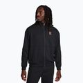 Herren Tennissweatshirt Nike Court Heritage black/black