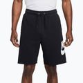 Herren Nike Club Shorts schwarz/schwarz/weiß 4